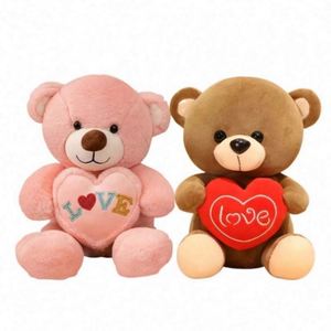 Wholesale 30cm Heart-Shaped <b>Soft</b> Teddy Bear Custom Mini 20cm PP Cotton <b>Stuffed</b> Plush <b>Toy</b> for Valentine's Day and Birthday - Product Image 5