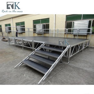 Plate-forme antidérapante Étape réglable en aluminium pour événements de scène - Product Image 5