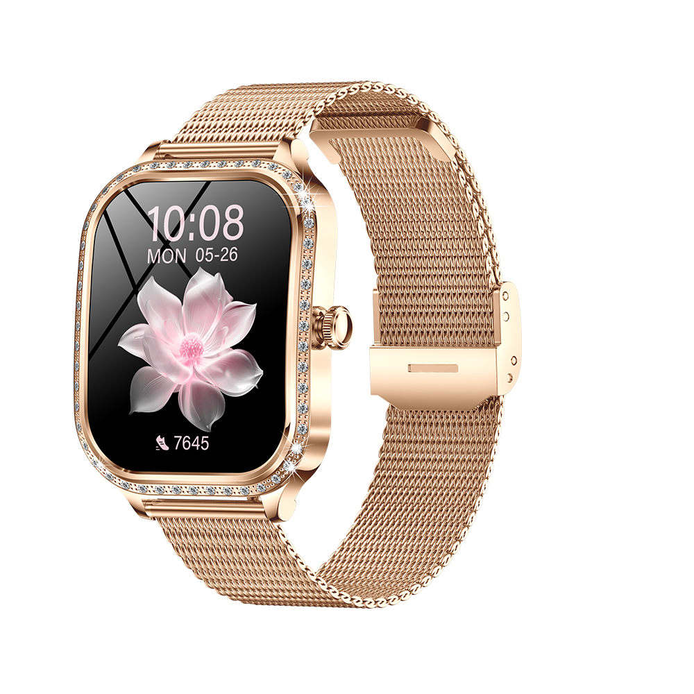 Fashion Smart Watch MK88 Fitness Tracker 1.75inch TFT Display IP68 Waterproof 220mAh Android Relojes Smartwatch 2026 for Ladies