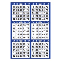 Tarjetas de Bingo Personalizadas CMYK con Diseño de 75 Bolas, 20 Hojas, Impresión Digital en Cartón, Papel Offset, Tarjetas de Visita, Película de Tamaño Personalizado