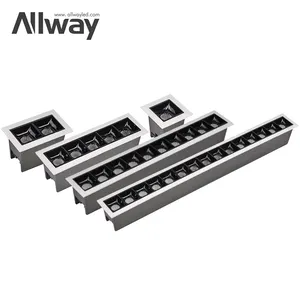 ALLWAY 새로운 디자인 작은 벽 세탁기 조절 홈 오피스 침실 Led 통 천장 다운 라이트