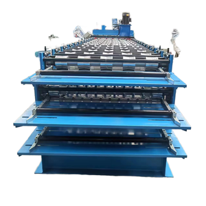 لوح سقف من ثلاث طبقات ، المادة PPGI pgl GI GL المستخدمة على أسطح المباني والجدران - Product Image 1