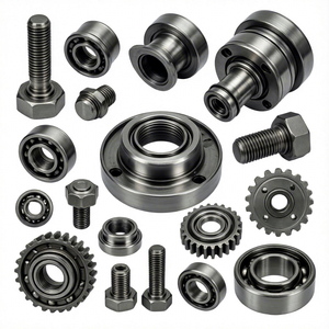 Componenti Metallici Personalizzati per Lavorazione CNC, Elementi di Fissaggio in Acciaio Inox e Rame, Dadi e Bulloni Personalizzati, Servizi di Prototipazione Rapida e Tornitura - Product Image 1