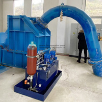Generator Hidro Tenaga Listrik Mini Pembangkit Listrik Tenaga Air Pelton Wheel Flywheel Free Energy 200kW 500kW Bersertifikat ISO9001