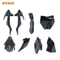 OTOM Kit Carénage Complet Moto Cross en Plastique pour KTM EXC EXCF SX SXF XC XCF XCW 125 250 350 450 Modèles 16-18