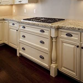 Pieds décoratifs en bois massif pour îlots de cuisine, tables, armoires, meubles de remplacement, colonnes - Product Image 4