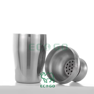 Hot-Selling Home Bar Essential: Juego de barman de soporte de bambú con coctelera de vino Herramientas de mixología - Product Image 3