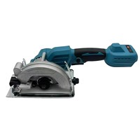 Scie circulaire électrique sans balais au lithium 21V, rechargeable, multifonctionnelle, pour le travail du bois et la découpe de pierre, utilisable d'une seule main