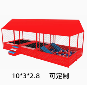 Trung Quốc Nhà Sản Xuất Của Thương Mại Trong Nhà Mềm Sân Chơi <span class=keywords><strong>Trampoline</strong></span> Công Viên Thiết Bị Nhảy Cho Trẻ Em Và Người Lớn - Product Image 3