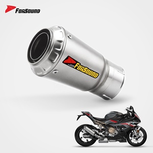 Sistema de Escape para Motocicleta Forsound, Precio de Fábrica al por Mayor, Acero Inoxidable, Estilo MotoGP, Silenciador Corto Tipo Corona para Zontes 703RR - Product Image 6