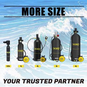 Mini Tanque de Aire de Alta Presión de 2L, Envío Directo desde Almacén en la UE, Equipo de Buceo de 35-40 Minutos, Equipo de Buceo con Oxígeno Caliente - Product Image 5