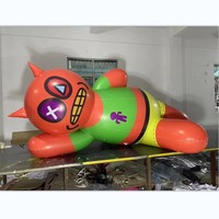 Ballon gonflable en PVC de démon de dessin animé BOYI Decoration