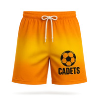 Pantalones Cortos de Fútbol Sublimados con Logotipo Personalizado OEM, Ropa de Entrenamiento Profesional para Equipos, Venta al Por Mayor, 100% Poliéster