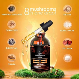 Cordyceps maitake sư tử của bờm phellinus igniarius Cordyceps Militaris Reishi Nấm chiết xuất phức tạp chất lỏng giọt 60ml uống - Product Image 3