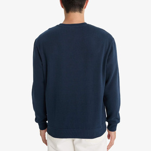 Felpa Personalizzata a Maniche Lunghe in Cotone e Spandex per <span class=keywords><strong>Uomo</strong></span>, <span class=keywords><strong>Abbigliamento</strong></span> in Pile Organico, Felpe Tinta Unita, <span class=keywords><strong>Abbigliamento</strong></span> <span class=keywords><strong>Sostenibile</strong></span> per <span class=keywords><strong>Uomo</strong></span> - Product Image 3