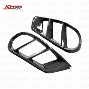 Rejilla de ventilación de parachoques delantero de fibra de carbono para MERCEDES BENZ, modelos <span class=keywords><strong>C</strong></span>-CLASS, W205, C43, AMG <span class=keywords><strong>COUPE</strong></span>, años 2015 a 2018 - Product Image 3