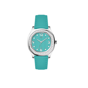 Montre analogique à quartz élégante au quotidien, mouvement Seiko, résistante à l'eau, boîtier en alliage tendance, cadran en verre - Product Image 1