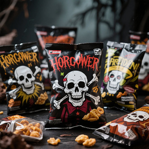 ถุง Mylar พิมพ์ลายดิจิทัลรีไซเคิลได้กำหนดได้เอง3.5 7 14 28กรัมเมล็ดหญ้าลูกกวาดรัมมี่แคลิแพ็คกันกลิ่น - Product Image 4