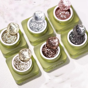 Hot-selling Flash Canned Uv <b>Nail</b> <b>Gel</b> <b>Set</b> 6 Colors Very Shiny Factory Wholesale - Product Image 5