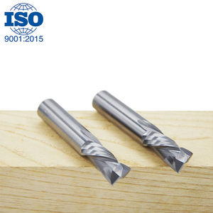 Fresa de carburo de 2 filos con puntas de aleación de alta calidad para corte de madera, herramienta de mecanizado CNC, broca de router, fresa de extremo - Product Image 4