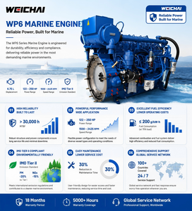 <span class=keywords><strong>Moteur</strong></span> marin WEICHAI WP6C SERIES WP6C180 WP6C250 122-230HP - Puissance fiable pour bateaux de pêche et bateaux de travail - Product Image 2