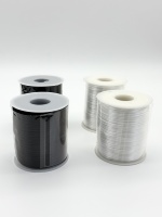 Senar tali lembut 1.5mm non-elastis, senar kabel lembut untuk Gelang 100 meter/gulung, temuan & komponen Perhiasan benang elastis