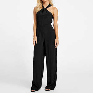 Night Club Metallic Mujeres Mamelucos Monos cortos 2024 Bodycon Mujer Ropa Sin mangas <span class=keywords><strong>Fruncido</strong></span> Sexy Monos de una pieza - Product Image 1