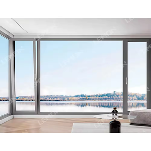 NAFS USA Standard Windproof Push Out Fenêtre en verre à battant en aluminium Fenêtre à battant en aluminium de sécurité - Product Image 6