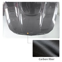 Capot en fibre de carbone pour BMW X5 X6 E70 E71 2008-2014, noir, modification, amélioration, fixation par boulons