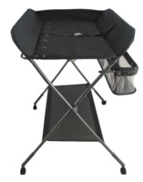 Table à langer pliable et portable pour bébé, robuste et légère, avec station de soins pour nouveau-né et organisateur de couches