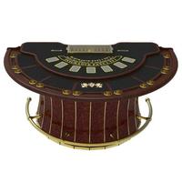Table de poker semi-noire personnalisable de haute qualité, nouvelle conception, pliable, pour casino, jeu de mahjong, métal/bois