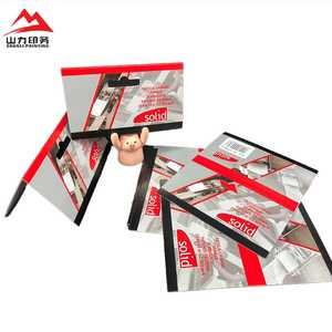 Thẻ tiêu đề màu đỏ cho in ấn kinh doanh thẻ gấp thẻ quần áo thẻ tiêu đề - Product Image 3