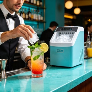 Máquina de Hielo en Escamas de Sobremesa que Ahorra Espacio, 150 kg, Portátil, Comercial, para Pequeños Cafés y Kioscos - Product Image 5