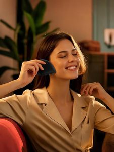 เครื่องมือขูดหน้ากัวซาหยกดำ สำหรับนวดหน้า คอ ไหล่ หลัง <span class=keywords><strong>ขา</strong></span> นวดตัวเต็มรูปแบบ แผ่นกัวซา เครื่องมือขูดผิว - Product Image 4