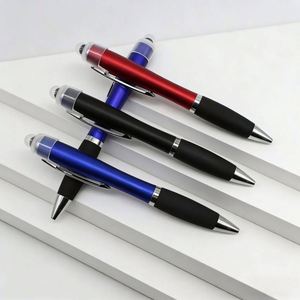 Promoting Cheap Plastic Ballpoint Logo Signing With an <b>Led</b> Light Custom Pen for Enterprise Advertising Promotion - Product Image 3