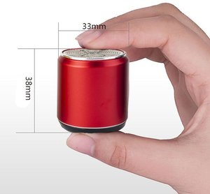Mini haut-parleur Bluetooth <span class=keywords><strong>C1</strong></span> en métal, portable, mini caisson de basses stéréo sans fil pour extérieur - Product Image 1