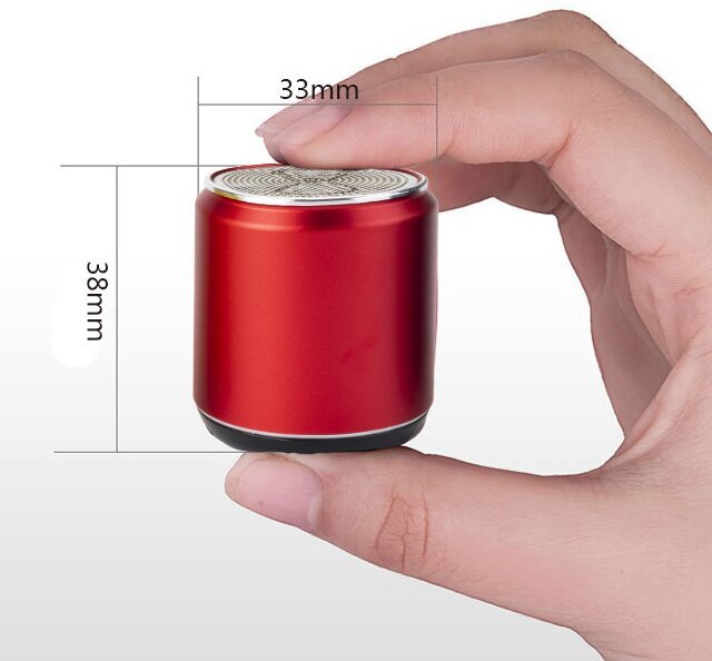 C1 Mini Metal Material Bluetooth Speaker Outdoor Portable Mini Subwoofer Stereo Wireless Speaker