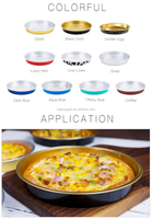 Plateau de cuisson pour aliments, mm, en aluminium, pour pudding, gyhee, lave-gobelet avec divers couvercles, boulangerie, emballage rapide, machine à fabriquer, OEM