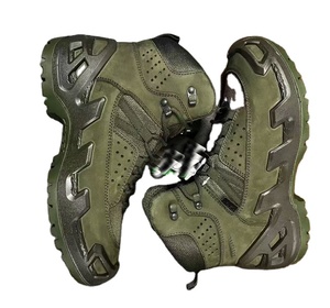 TSB08 Stock Customized Middle Cut Tactical <b>Hiking</b> <b>Boots</b> Olive Drab Green <b>Boots</b> <b>Hiking</b> AK Ankle <b>Boots</b> Short Shoes - Product Image 1
