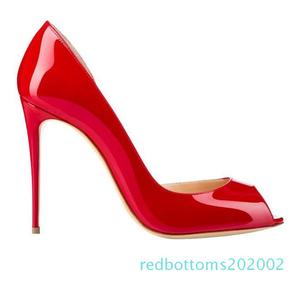 Date Sexy Femmes Rouge En Cuir Artificiel Stiletto Femmes Chaussures À Talons Hauts - Product Image 3