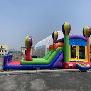 Nouveau Château Gonflable Parcours d'Obstacles Maison de Saut pour Activités de Team Building - Vente Flash - Product Image 1
