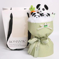 Enkele Moeders Dag Gift Set Groothandel Goedkope Mode Verschillende Soorten Pluche Teddybeer Speelgoed Gift Valentijnsdag Boeket