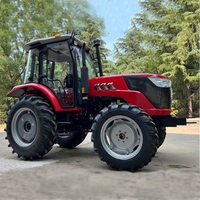Ventes directes d'usine 100HP 4WD Tracteur agricole à roues avec Lutong Services fiables et bon prix