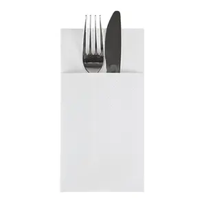 Puur Houtpulp Tissue Wegwerp Papier Servet Dik Airlaid Servet Voor Diner Restaurant Papieren Servetten & Servetten Gedrukt