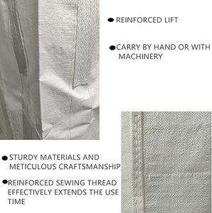 Sacos Industriales, Bolsas de Fondo Plano y con Tapa Tipo Duffle, Bolsas Industriales Resistentes para Arena y Agricultura - Product Image 3