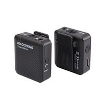 Fifine-Microphone Lavalier sans fil, récepteur de son vidéo, pour internet, Interview en direct, prise de vue vidéo courte,