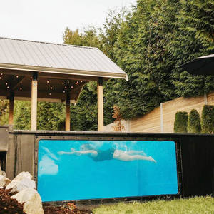 Sinoy sâu hồ bơi ngoài trời có thể thu vào boong lớn 20ft 40ft container tùy chỉnh + Hồ Bơi Bể bơi container - Product Image 2