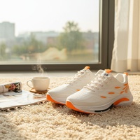 Chaussures de marche et de course respirantes en maille légère et amortie, antidérapantes, à lacets pour hommes - Toutes saisons - Nouveauté 2026
