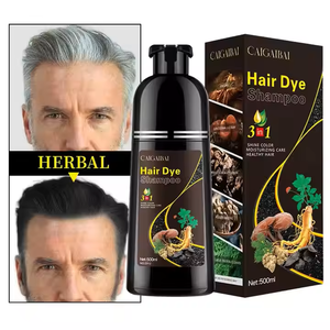 Crema Colorante Permanente per Capelli Neri CaiGaiBai Z012, Copertura 100% dei Capelli Grigi, per Tutti i Tipi di Capelli, Prezzo Conveniente, Fornitore di Alta Qualità - Product Image 3