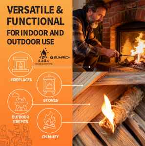 Allume-feux en <span class=keywords><strong>laine</strong></span> <span class=keywords><strong>de</strong></span> <span class=keywords><strong>bois</strong></span> imperméable à l'eau <span class=keywords><strong>200</strong></span> pièces allume-feu naturels pour une utilisation intérieure et extérieure 10 minutes <span class=keywords><strong>de</strong></span> temps <span class=keywords><strong>de</strong></span> combustion fabriqué en Chine - Product Image 4